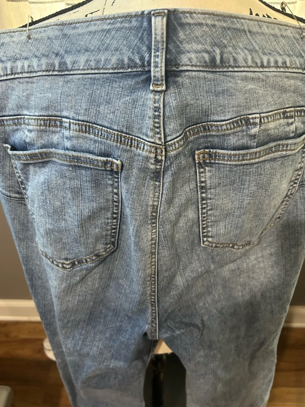 Torrid Light Wash Flare Jeans - Blue - Picture 8 of 8